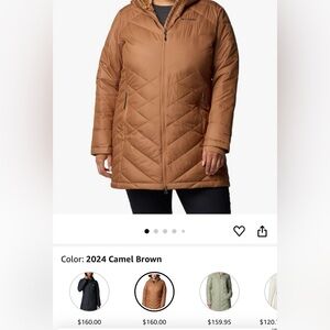 Columbia Heavenly Long Hooded Jacket